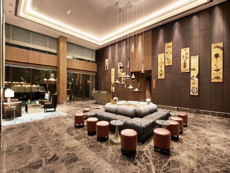 The Leela Ambience Convention Hotel Delhi Нью-Делі Екстер'єр фото Lobby